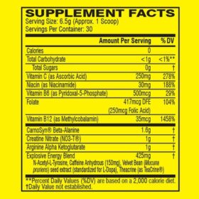 C4 pre-workout