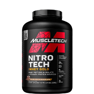 Muscletech, NitroTech, 100% Whey Gold Double Rich Chocolate in Bd Bangladesh