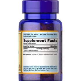Puritan's Pride Vitamin D3 5000 iu Price in Bd