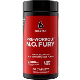 Six Star N.O Fury Pre Workout Nitric Oxide Supplements in Price in Bangladesh