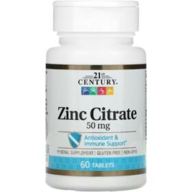 21St Century Zinc Citrate 50 Mg Tablets Price in Bangladesh