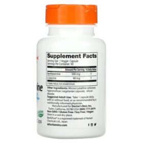 Dr Best Benfotiamine 300 Mg Capsules